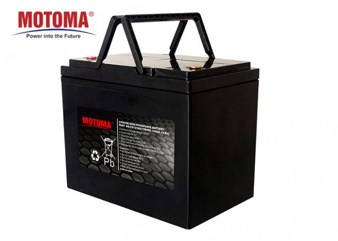 Batteries solaires de cycle Lifepo4 de la batterie 12v 100ah de phosphate rechargeable profond de lithium 0