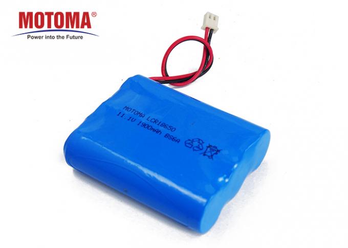 11.1V lithium Ion Cylindrical Battery, 18650 paquets de batterie rechargeable pour Toy Car 0