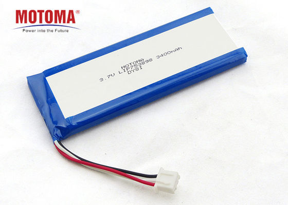 acheter batterie au lithium médicale de 3.7V 3400mah avec des fils et des connecteurs en ligne fabricant