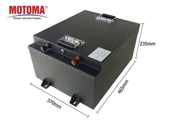 Paquet de batterie du véhicule électrique 100Ah Lifepo4 Ev DOD 100% rechargeable avec la conception de SOC