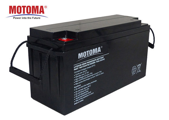 Batterie au lithium de l'énergie LiFePO4 solaire 25.6V 75Ah avec la densité de haute énergie