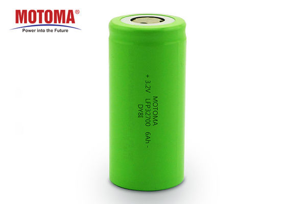 Batterie cylindrique du lithium LFP32700 3.2V 6000mAh pour le rasoir électrique