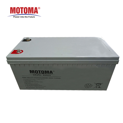 Batterie de secours solaire 12V 100Ah 200Ah de cycle profond de MOTOMA pour la Chambre
