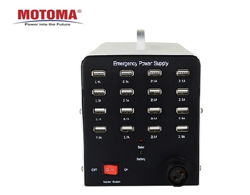 La sortie AC220V de 5V2.1A USB a produit la centrale solaire 576Wh avec le paquet de la batterie LiFePO4