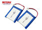 certificat de la batterie ISO9001 ISO14001 de dispositif médical de 3.7V 1300mAh