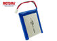 certificat de la batterie ISO9001 ISO14001 de dispositif médical de 3.7V 1300mAh