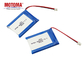 Batterie adaptée aux besoins du client 430mAh de polymère de lithium pour la batterie sûre de dispositif d'IOT avec des certificats