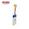 batterie rechargeable de polymère de lithium de 3.7V 400mAh pour le dispositif solitaire de travailleur