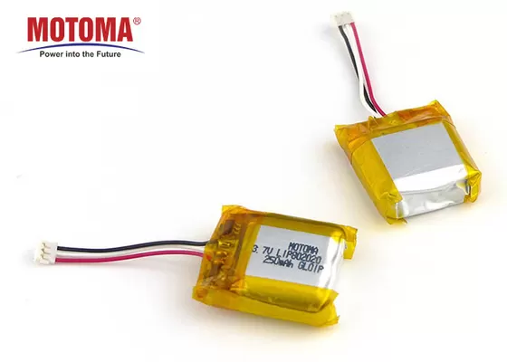 Haute batterie de traqueur de Rate Rechargeable GPS 250mah 3.7V pour le traqueur de bicyclette