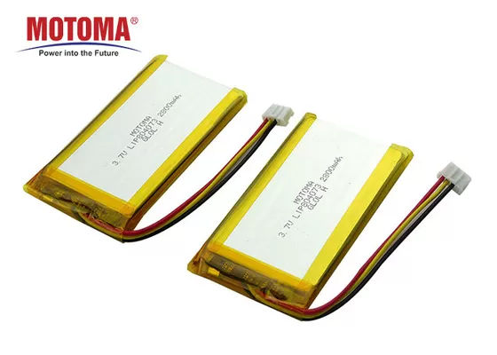 UL1642 a approuvé la batterie de machine de position, 3.7V 2800 Mah Lithium Ion Battery